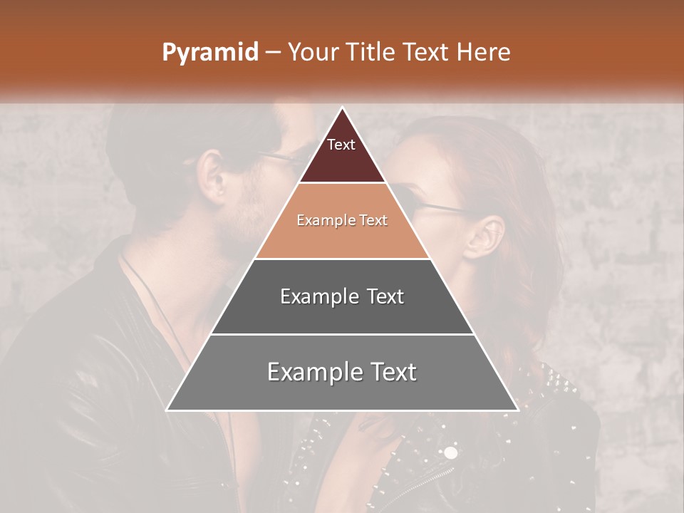 A Man And A Woman In Sunglasses Are Facing Each Other PowerPoint Template