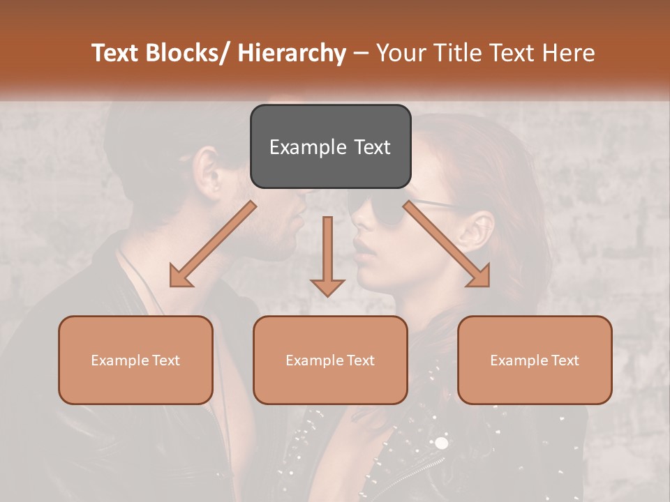 A Man And A Woman In Sunglasses Are Facing Each Other PowerPoint Template
