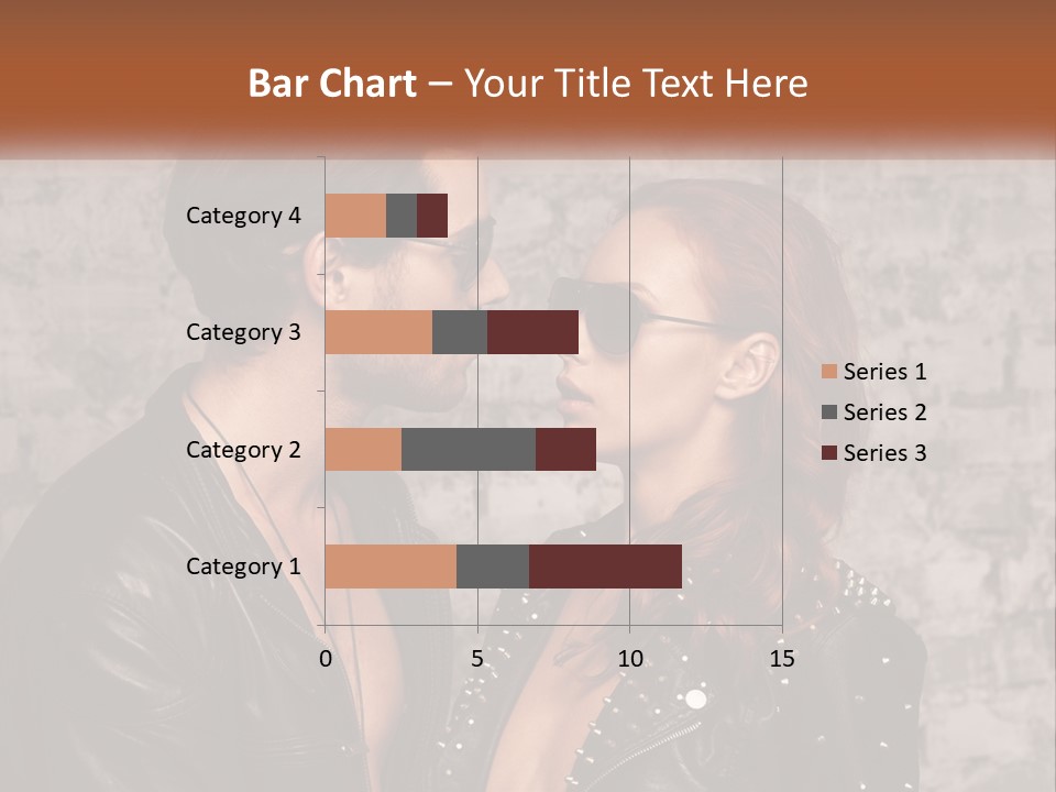A Man And A Woman In Sunglasses Are Facing Each Other PowerPoint Template