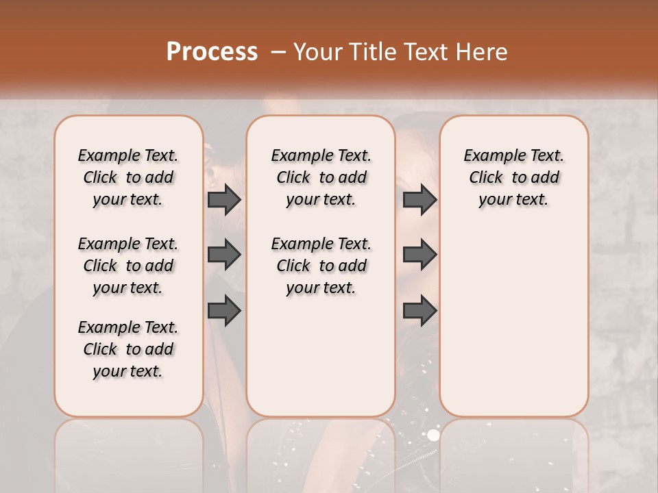 A Man And A Woman In Sunglasses Are Facing Each Other PowerPoint Template