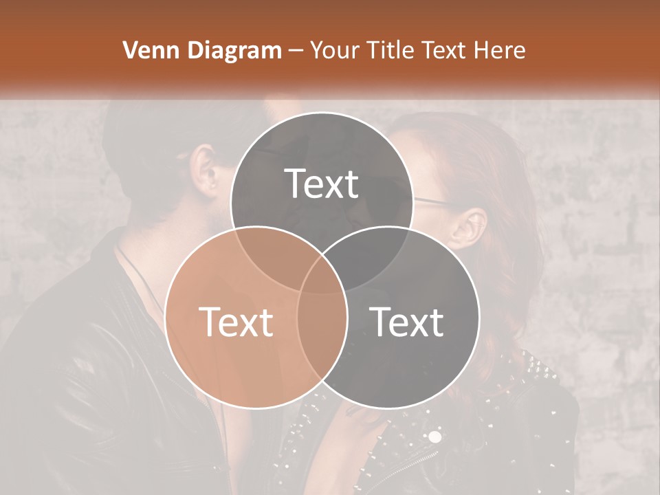 A Man And A Woman In Sunglasses Are Facing Each Other PowerPoint Template