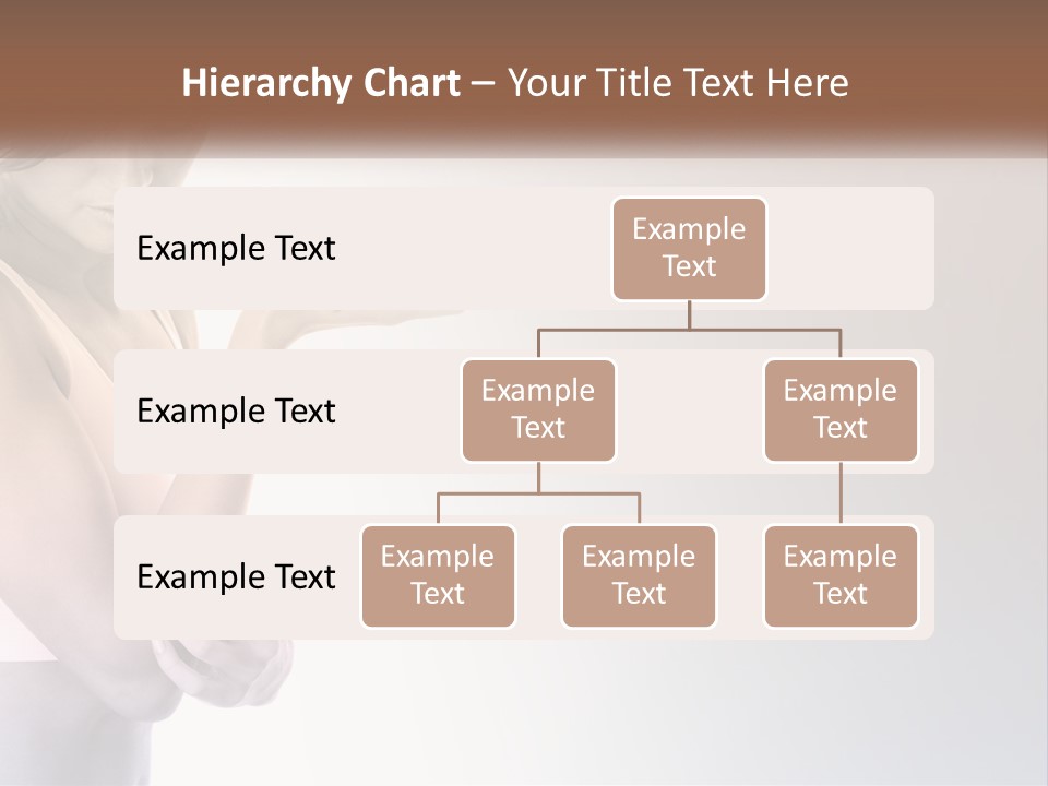 A Woman Holding A Cup Of Coffee In Her Hand PowerPoint Template