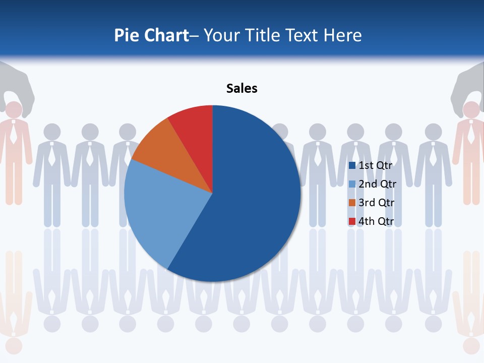 A Group Of People Standing In Front Of Each Other PowerPoint Template