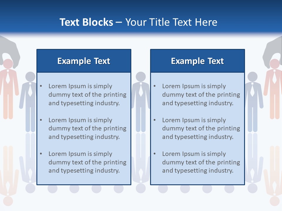 A Group Of People Standing In Front Of Each Other PowerPoint Template