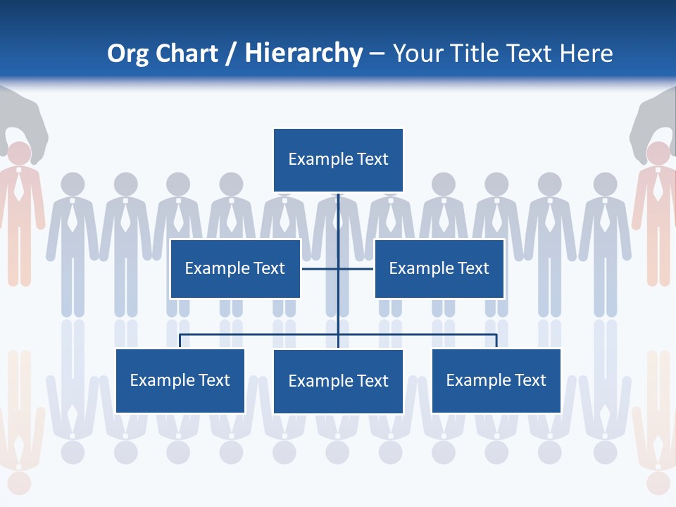 A Group Of People Standing In Front Of Each Other PowerPoint Template