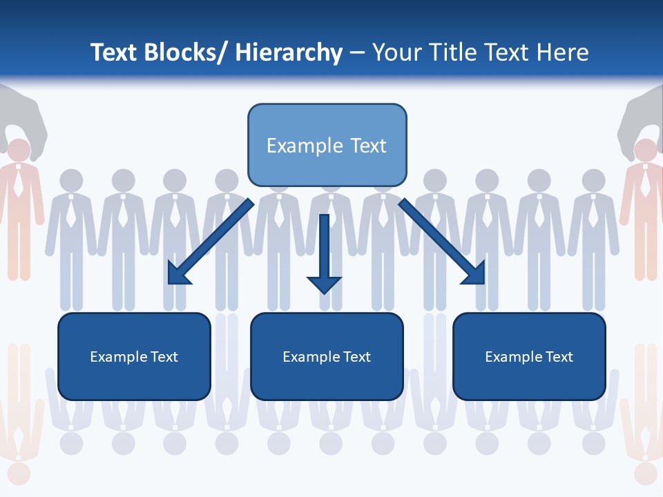 A Group Of People Standing In Front Of Each Other PowerPoint Template