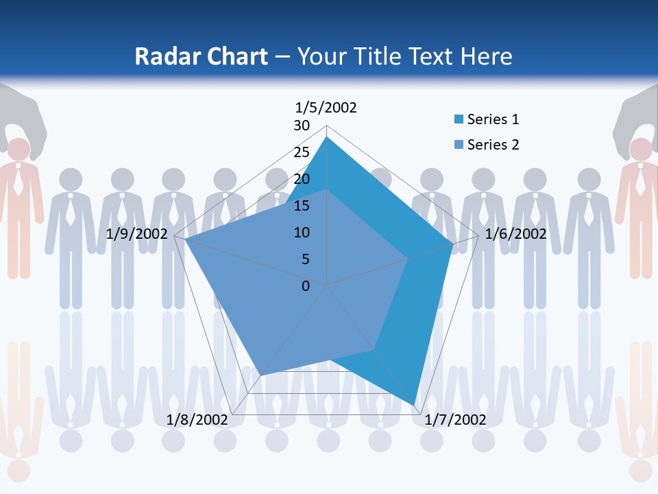 A Group Of People Standing In Front Of Each Other PowerPoint Template