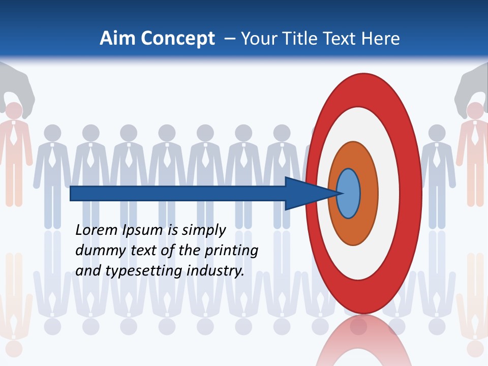 A Group Of People Standing In Front Of Each Other PowerPoint Template