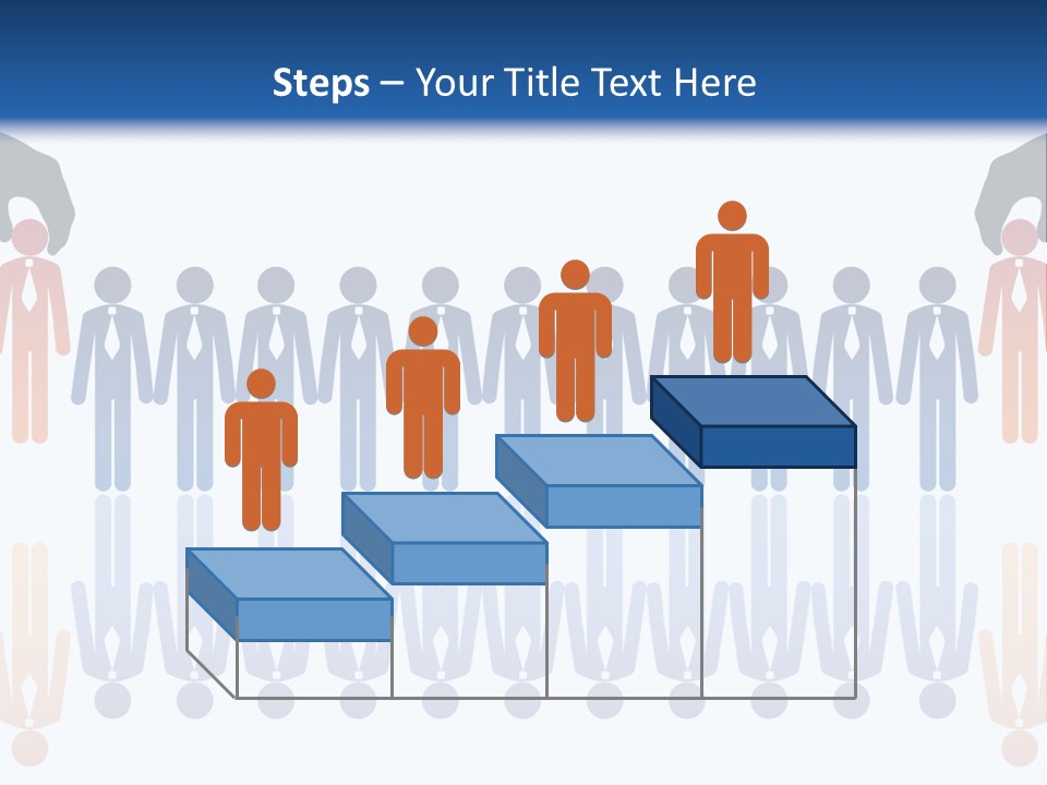 A Group Of People Standing In Front Of Each Other PowerPoint Template