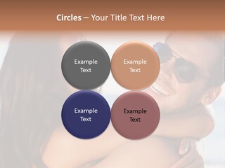 A Man Holding A Woman In His Arms PowerPoint Template