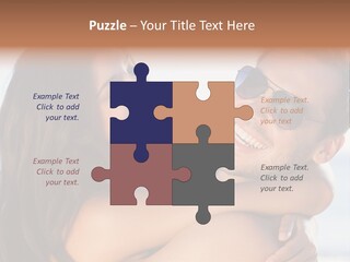 A Man Holding A Woman In His Arms PowerPoint Template