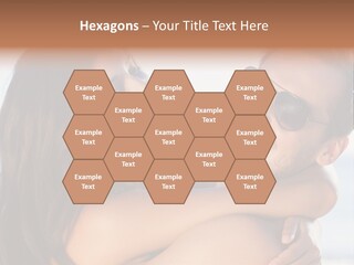 A Man Holding A Woman In His Arms PowerPoint Template