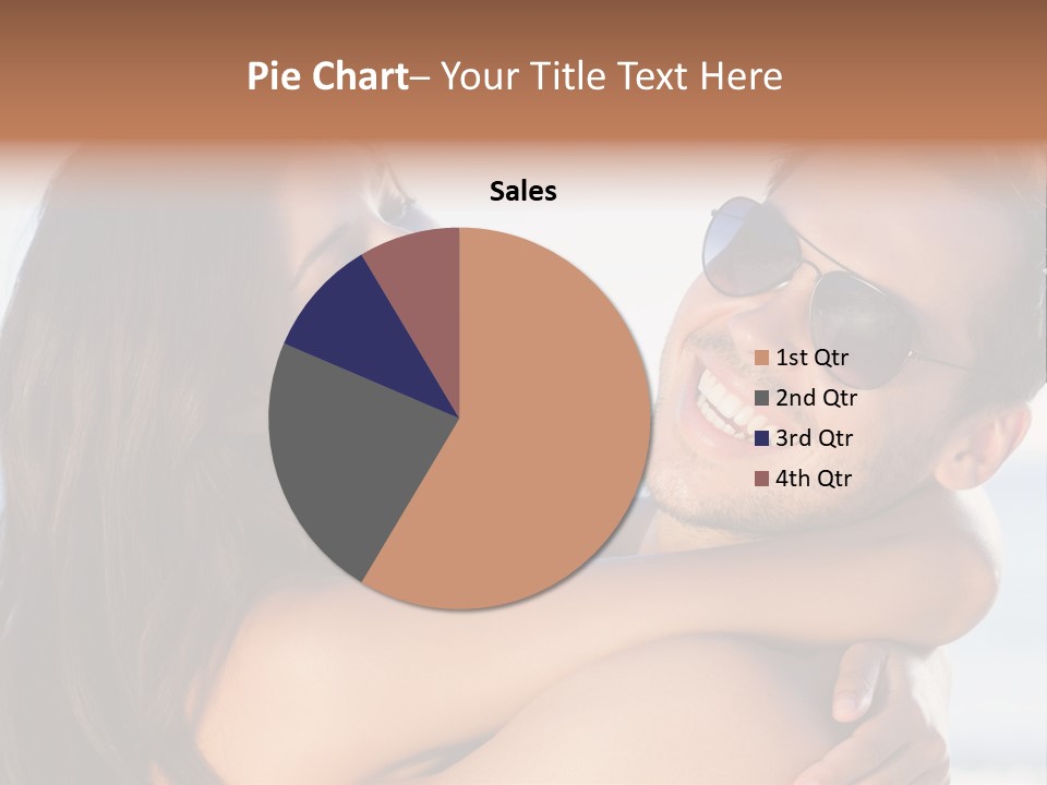 A Man Holding A Woman In His Arms PowerPoint Template