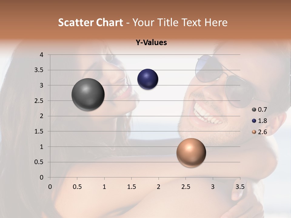 A Man Holding A Woman In His Arms PowerPoint Template