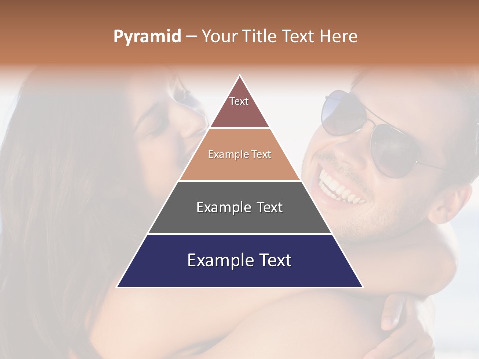 A Man Holding A Woman In His Arms PowerPoint Template