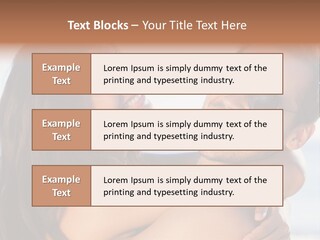 A Man Holding A Woman In His Arms PowerPoint Template