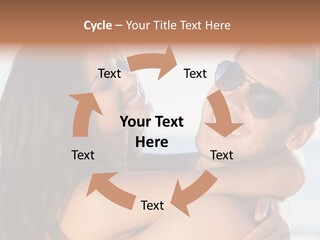 A Man Holding A Woman In His Arms PowerPoint Template