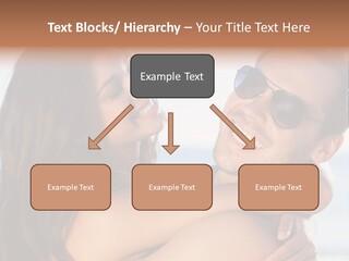 A Man Holding A Woman In His Arms PowerPoint Template