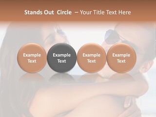 A Man Holding A Woman In His Arms PowerPoint Template
