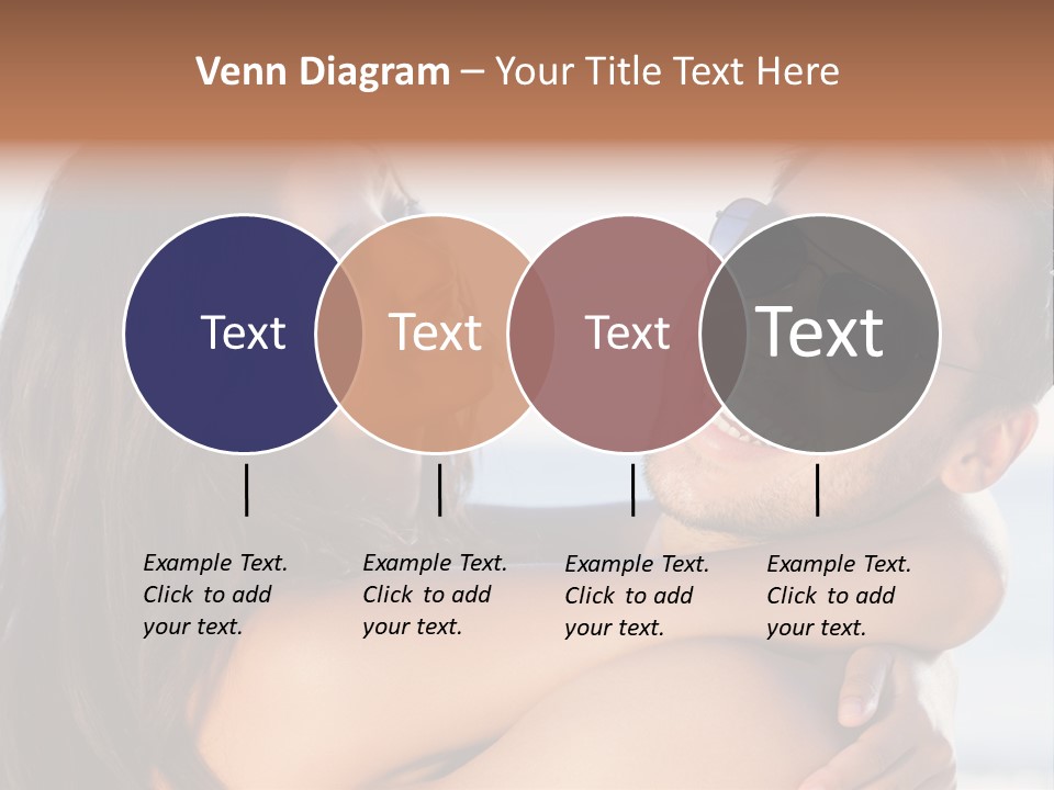 A Man Holding A Woman In His Arms PowerPoint Template