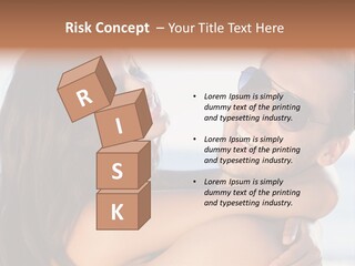 A Man Holding A Woman In His Arms PowerPoint Template