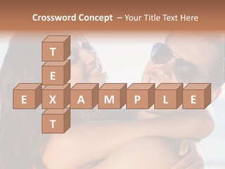 A Man Holding A Woman In His Arms PowerPoint Template