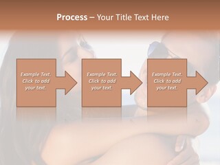 A Man Holding A Woman In His Arms PowerPoint Template