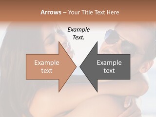 A Man Holding A Woman In His Arms PowerPoint Template