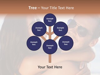 A Man Holding A Woman In His Arms PowerPoint Template