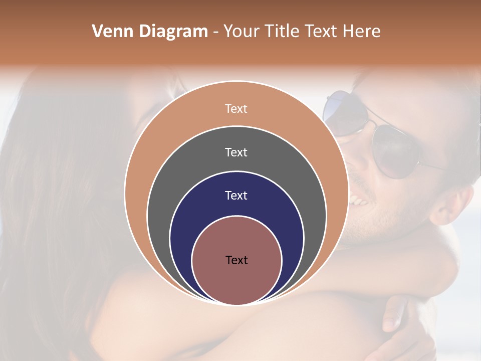 A Man Holding A Woman In His Arms PowerPoint Template