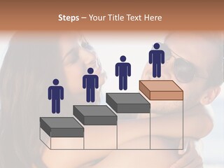 A Man Holding A Woman In His Arms PowerPoint Template