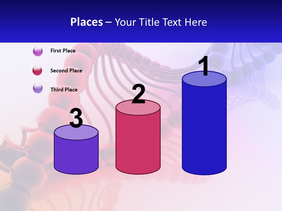 A Group Of Colorful Balls On A White Surface PowerPoint Template