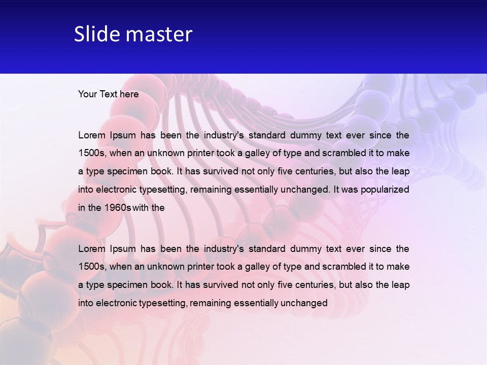 A Group Of Colorful Balls On A White Surface PowerPoint Template