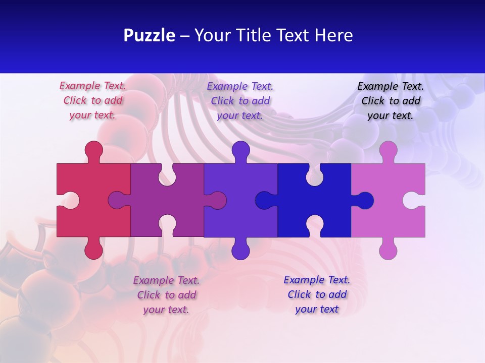 A Group Of Colorful Balls On A White Surface PowerPoint Template