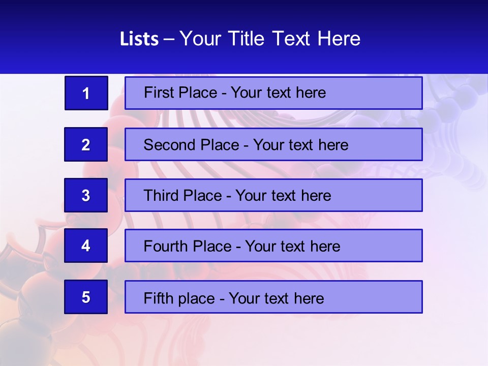 A Group Of Colorful Balls On A White Surface PowerPoint Template