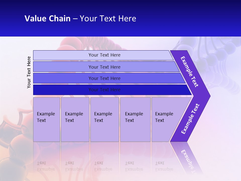 A Group Of Colorful Balls On A White Surface PowerPoint Template