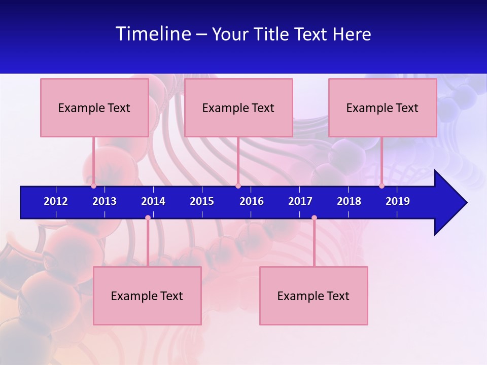 A Group Of Colorful Balls On A White Surface PowerPoint Template