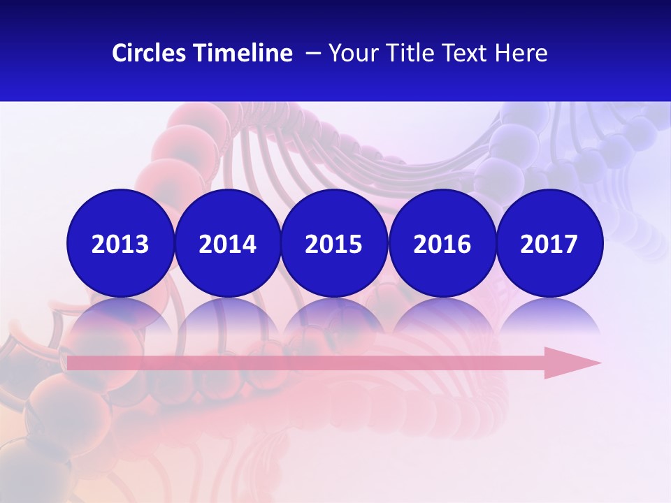 A Group Of Colorful Balls On A White Surface PowerPoint Template