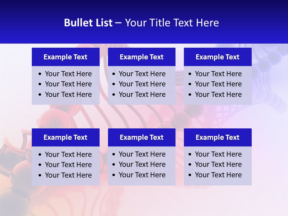 A Group Of Colorful Balls On A White Surface PowerPoint Template