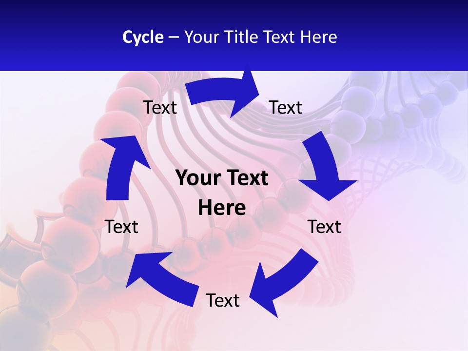 A Group Of Colorful Balls On A White Surface PowerPoint Template