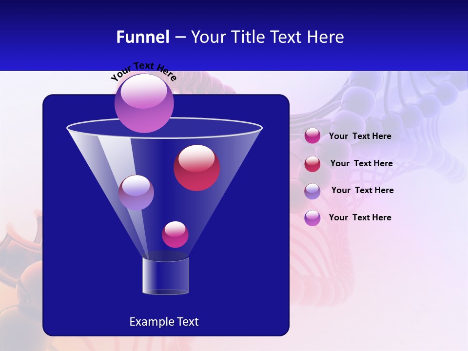 A Group Of Colorful Balls On A White Surface PowerPoint Template