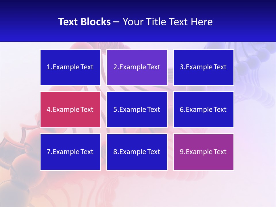 A Group Of Colorful Balls On A White Surface PowerPoint Template