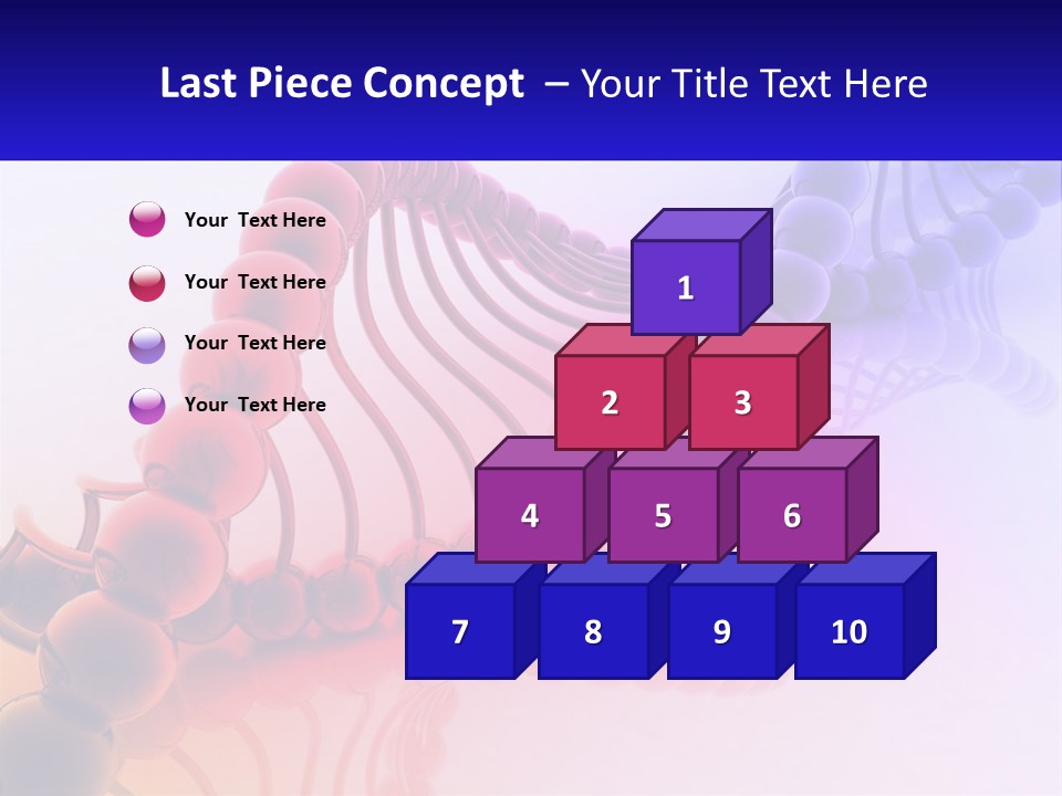 A Group Of Colorful Balls On A White Surface PowerPoint Template