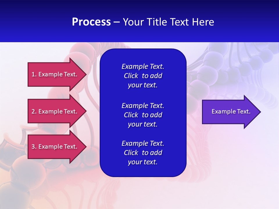 A Group Of Colorful Balls On A White Surface PowerPoint Template