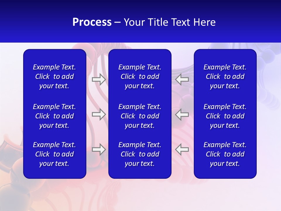 A Group Of Colorful Balls On A White Surface PowerPoint Template