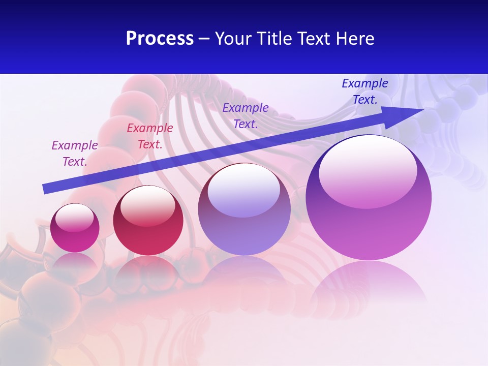 A Group Of Colorful Balls On A White Surface PowerPoint Template