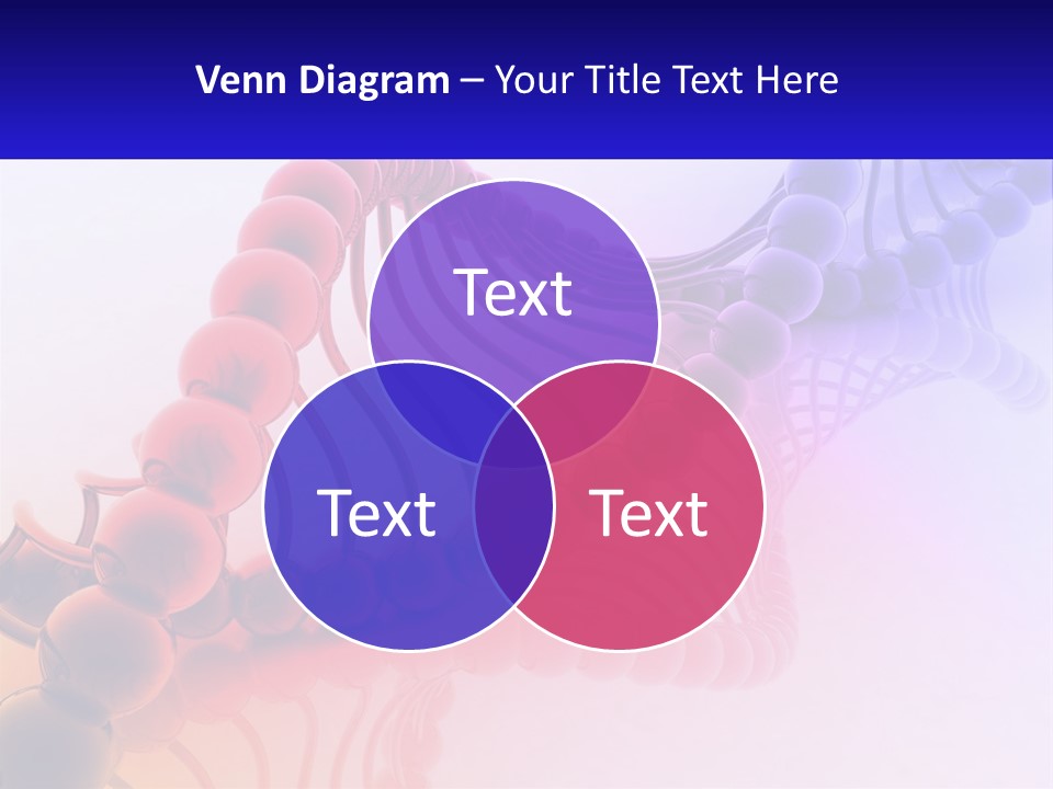 A Group Of Colorful Balls On A White Surface PowerPoint Template