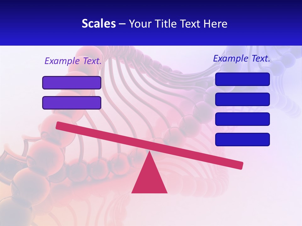 A Group Of Colorful Balls On A White Surface PowerPoint Template