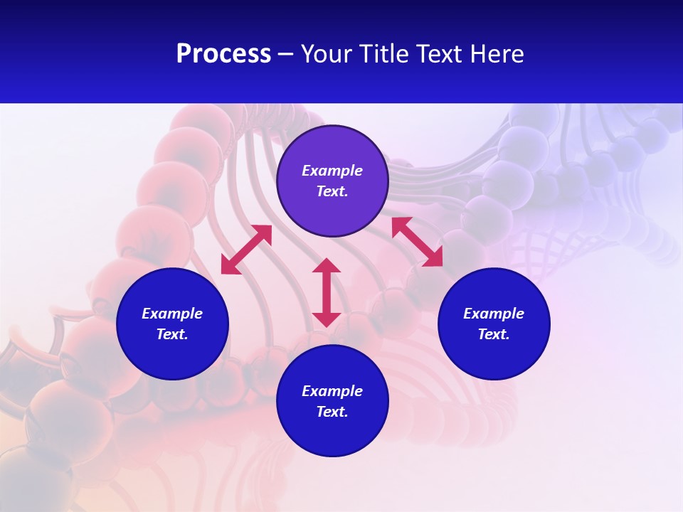 A Group Of Colorful Balls On A White Surface PowerPoint Template
