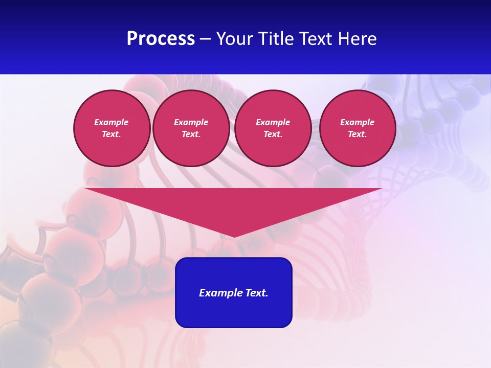 A Group Of Colorful Balls On A White Surface PowerPoint Template